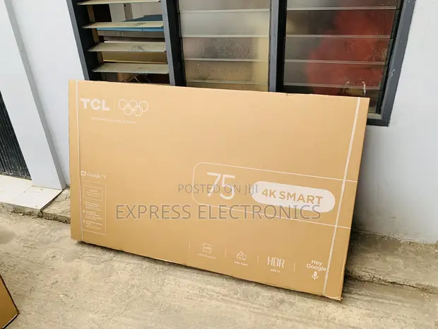Brand New TCL 75" 4K UHD LED Smart Android TV (75P6K) - 1