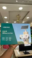 V380 Max P19SE 4G Triple Lens Solar Outdoor Camera - 1