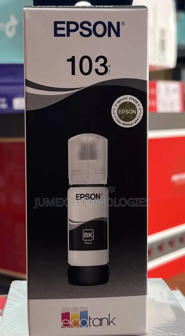 Epson 103 Black Ink Cartridge - 1