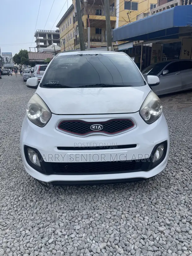 Kia Morning 2013 White - 1
