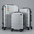 Lucky Bird 3-Piece Plastic Travel Bags Set - 3