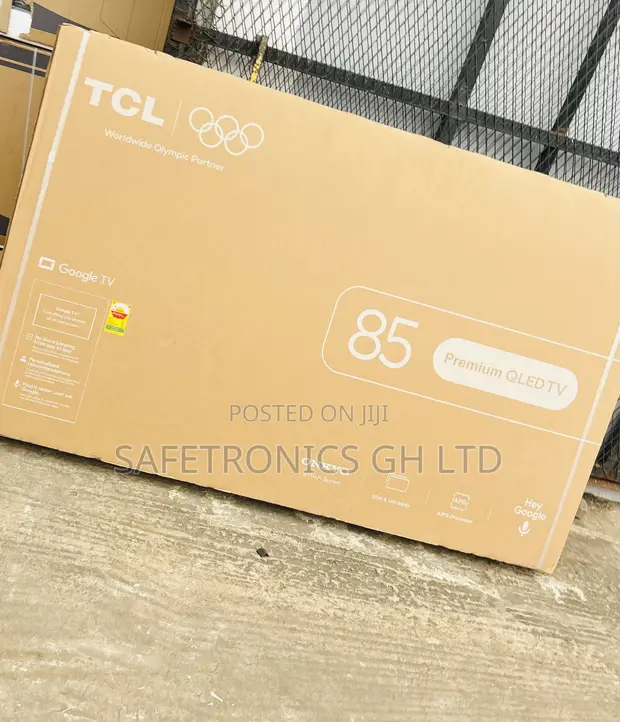 TCL 85'' QLED Pro 85P7L Smart Android TV - 1