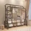 150cm Multipurpose Clothes Rack Organizer - 1