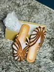 Zara Ladies' Slippers - Brown - 1