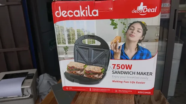 Decakila Smart Sandwich Maker 750W - 1