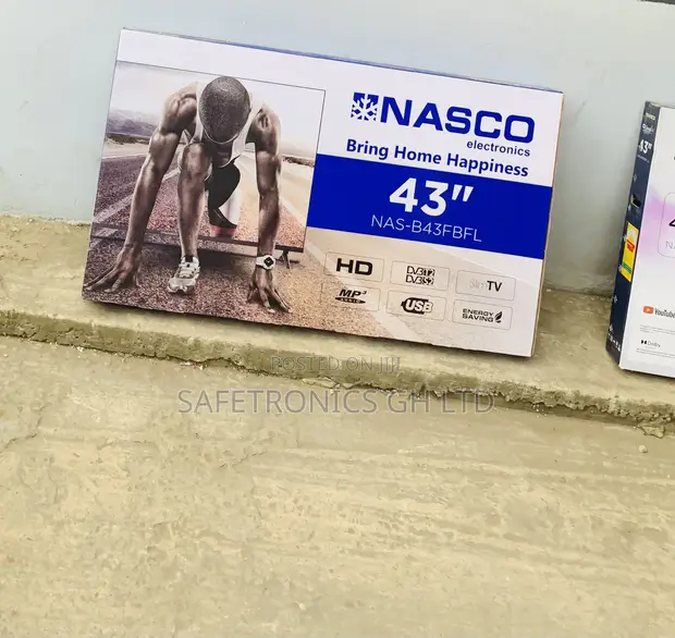 Nasco 43'' LED Digital Satellite Television - 1