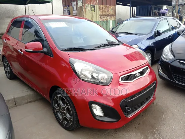 Kia Morning 2013 Red - 1