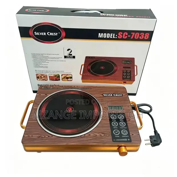 Silver Crest Single Burner Infrared Induction Ceramic Electric Stove - 1
