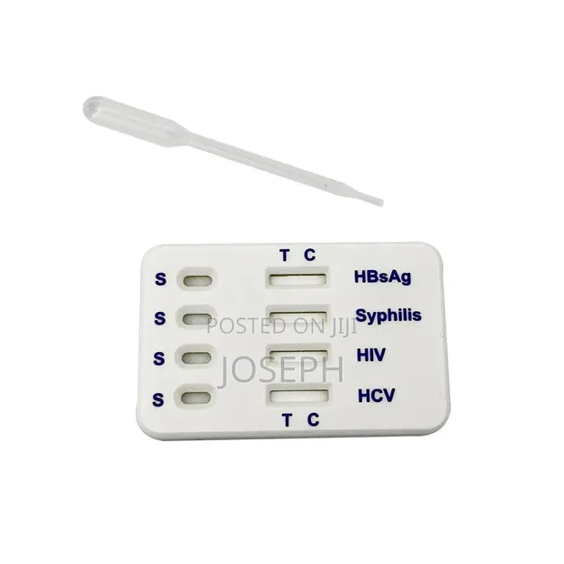 Syphilis, HIV 1/2, Hepatitis B & C Test Kits (3pcs) - 1