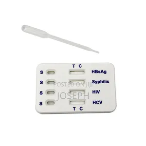 Syphilis, HIV 1/2, Hepatitis B & C Test Kits (3pcs)