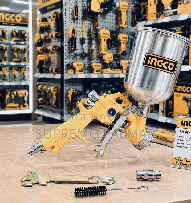 INGCO 400ml Paint Application Gun - 1.5mm Nozzle - 1