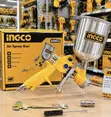 INGCO 400ml Paint Application Gun - 1.5mm Nozzle - 4