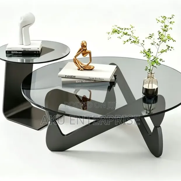 2-in-1 Modern Coffee Table Set - 1