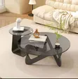 2-in-1 Modern Coffee Table Set - 2