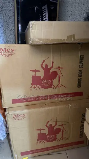 Brand New 5-Piece Mes Drum Set with Cymbals