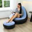 Luxury Inflatable Sofa and Ottoman Set - 1