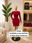 Ladies Dresses - Multi-Color Cotton Blend - 5