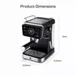 Swan Pump Espresso Digital Coffee Machine - 1