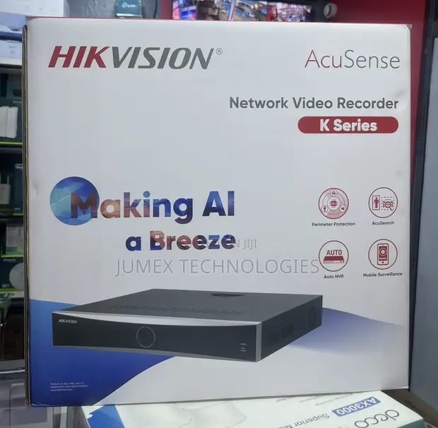 Hikvision 32ch PoE NVR AcuSense K-Series DS-7732-16P - 1