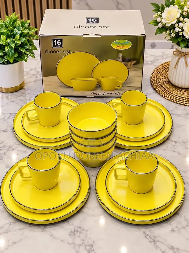 16-Piece Ceramic Dinner Set - 1