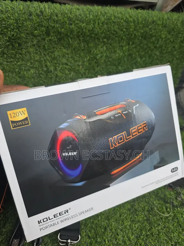 Original Koleer A80 Bluetooth Boombox Speaker - 1