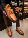 Original Pure Leather Loafers for Men - 5