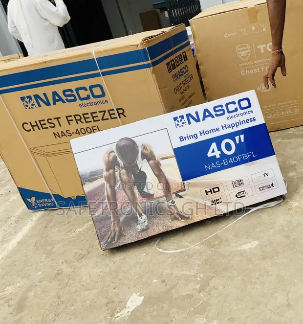 Nasco 40 Inch LED Digital Satellite TV - 1