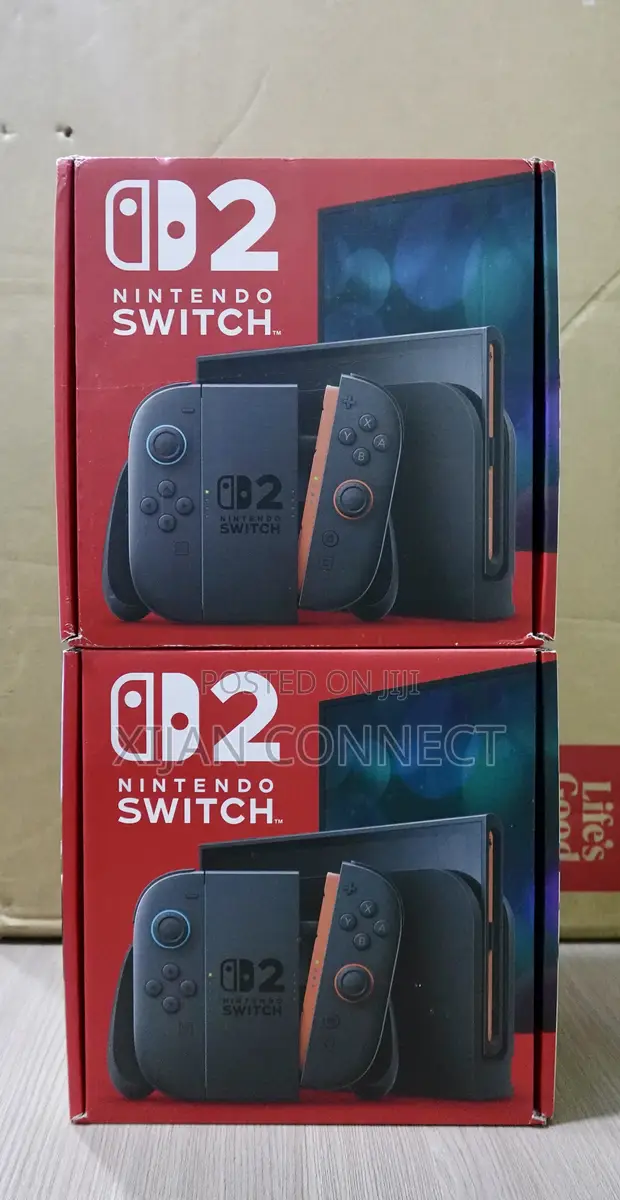 Brand New Nintendo Switch 2 Console with Protective Glass - 1