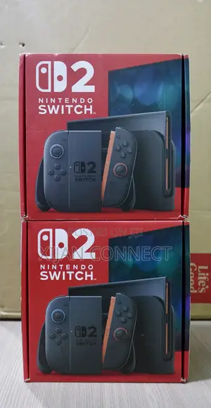 Brand New Nintendo Switch 2 Console with Protective Glass