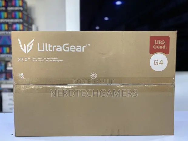 LG UltraGear 27'' Full HD IPS Gaming Monitor - 1