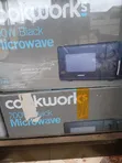 Cookworks 700W Black Microwave - 2