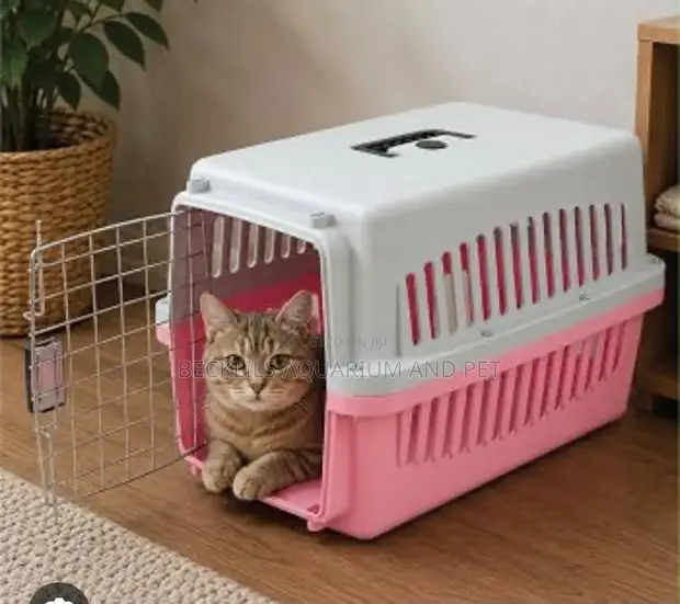 Noen Plastic Cat Cage - 1