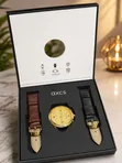 AXCS Men's Watch Set with Interchangeable Straps - 5