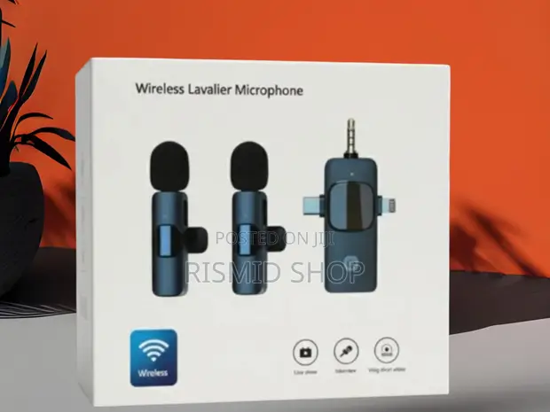 Universal Dual Wireless Microphone System for Creators & Vlogging - 1