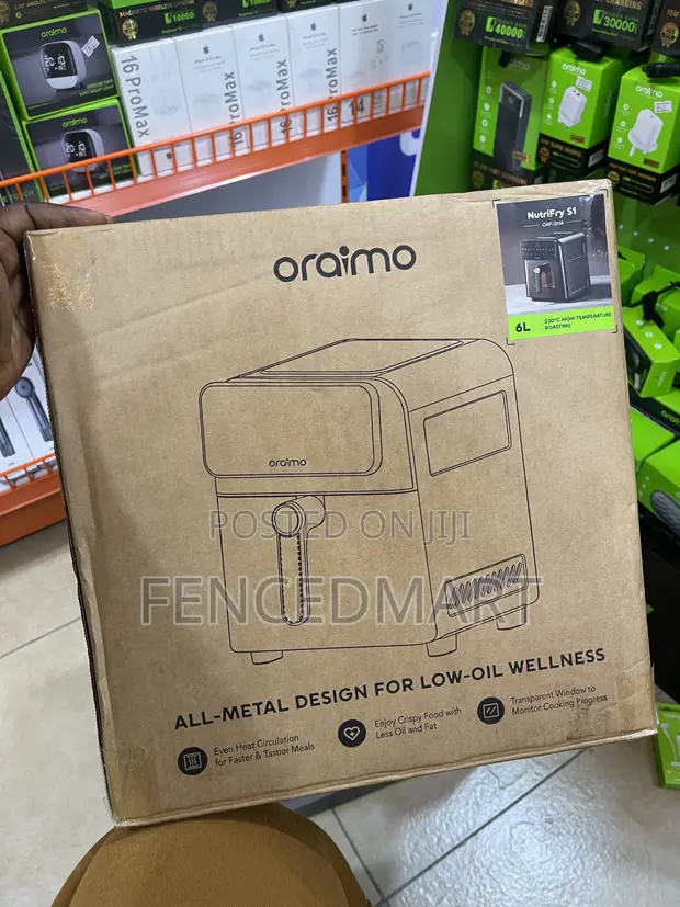 Oraimo NutriFry S1 Air Fryer – 6L - 1