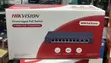 Hikvision 8-Port Unmanaged PoE Switch with 2 Gigabit Uplinks - 1