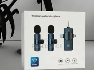Professional Wireless Clip-on Microphone for Mobile & Camera