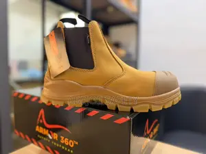 Armor 360 Industrial Safety Boots - Tan/Brown