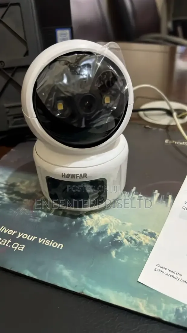 Smart WiFi 360° HD Security Camera with Two-Way Audio - 1