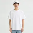 Men's Heavyweight 400g White Cotton T-Shirt - 2