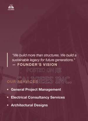 Bills of Quantities for General Construction Services