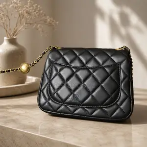 Classic Chanel Mini Handbag - Lambskin, Gold-Tone Hardware