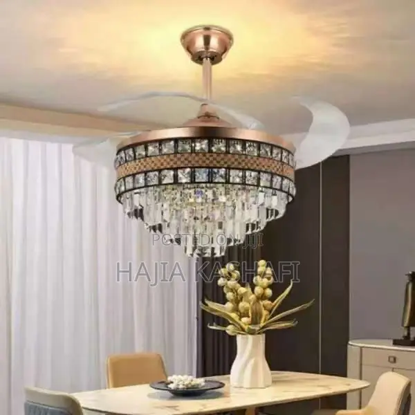 Chandelier with Bluetooth Speaker & Voice Control - 1