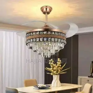 Chandelier with Bluetooth Speaker & Voice Control