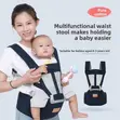 Baby Carrier with Hip Support - 4