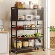 Large 80cm Kitchen Organizer Shelf with Cabinet - 1