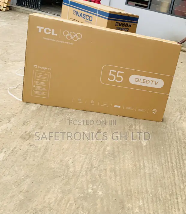 TCL 55 Inch C645 QLED 4K Smart Android TV - 1