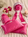 Belle Noir Luxe Chantilly Sleep & Haircare Set - 2