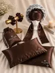 Belle Noir Luxe Chantilly Sleep & Haircare Set - 5