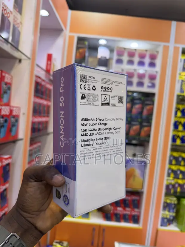 New Tecno Camon 50 Pro 256GB Green - 1